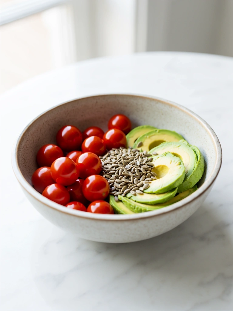 Frische gesunde Zutaten für Nutriflow Ernährungskonzepte